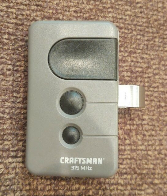 Craftsman 315 Garage Door Opener
 Sears Craftsman 315 Garage Door Opener Remote Control 139