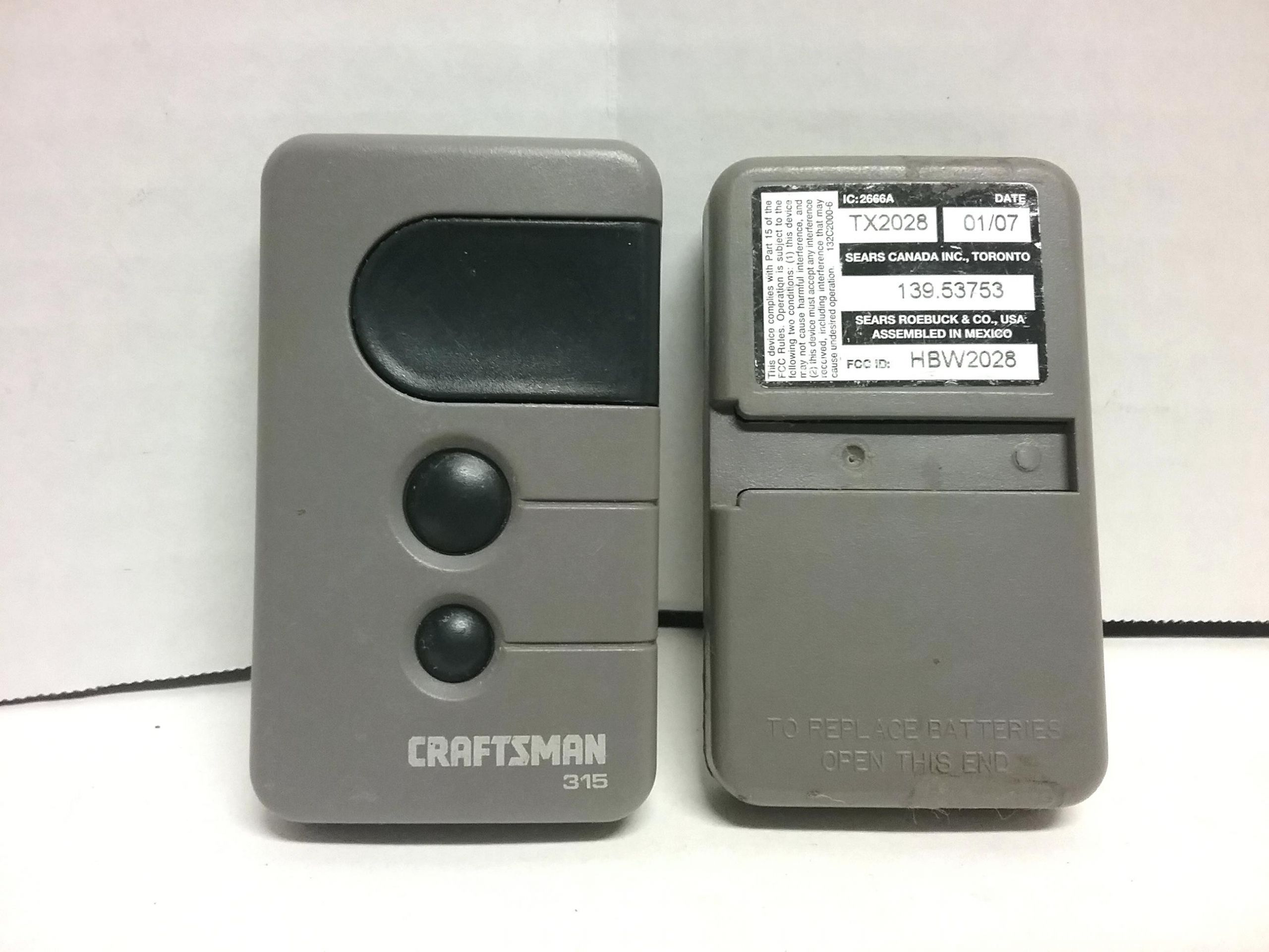 Craftsman 315 Garage Door Opener
 The Most Stylish and also Stunning Battery For Craftsman