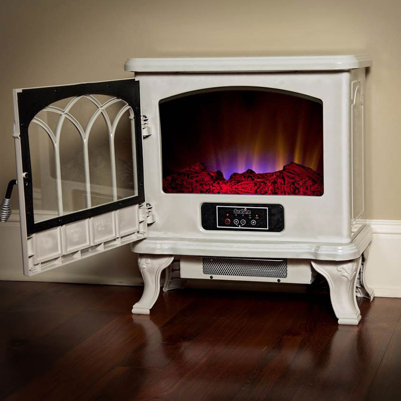 Cream Electric Fireplace
 This item is no longer available