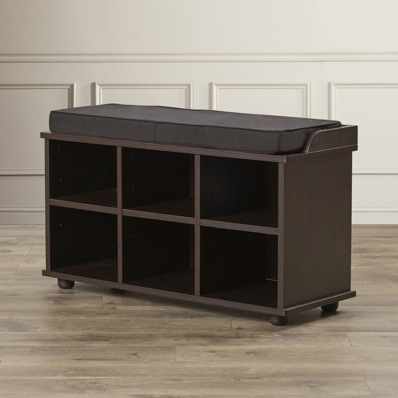 Cubbie Storage Bench
 Charlton Home Arch Hill 6 Cubby Storage Bench & Reviews