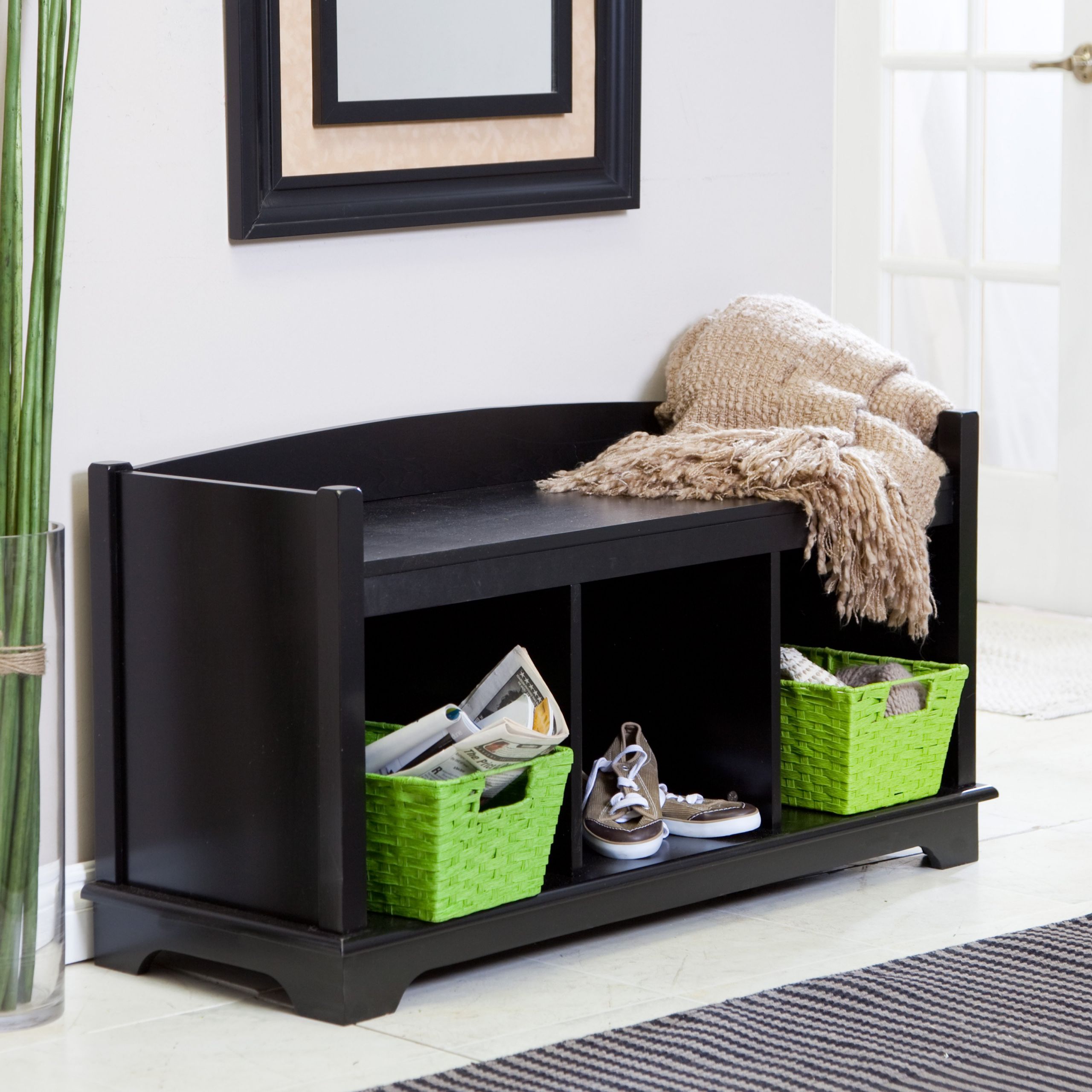Cubby Storage Bench
 Entryway Bench With Cubbies
