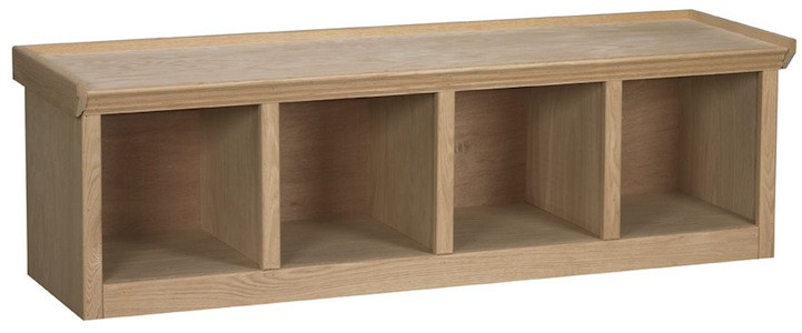 Cubby Storage Bench
 Maple and Oak Custom Unfinished or Finished AWB Cubby