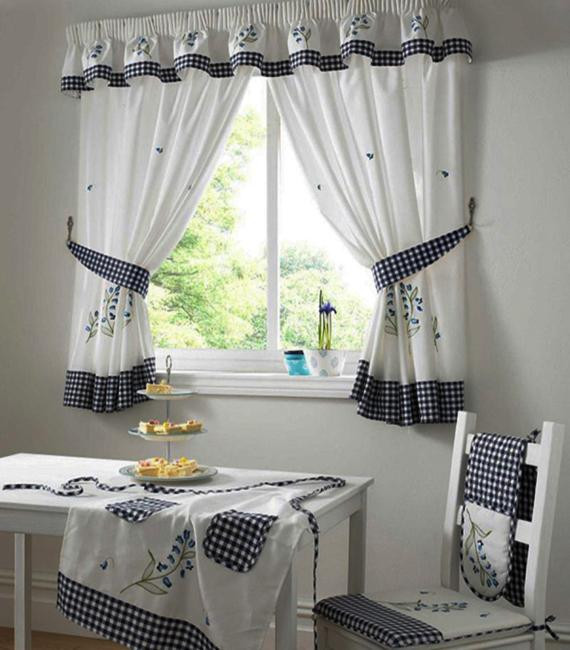 Curtains For Kitchen
 25 Creative Ideas for Modern Decor with Beautiful Kitchen