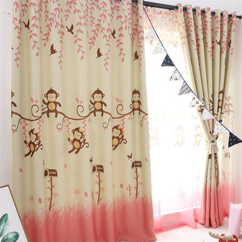 Cute Curtains For Living Room
 Aliexpress Buy Children s Room Cute Cartoon Printed