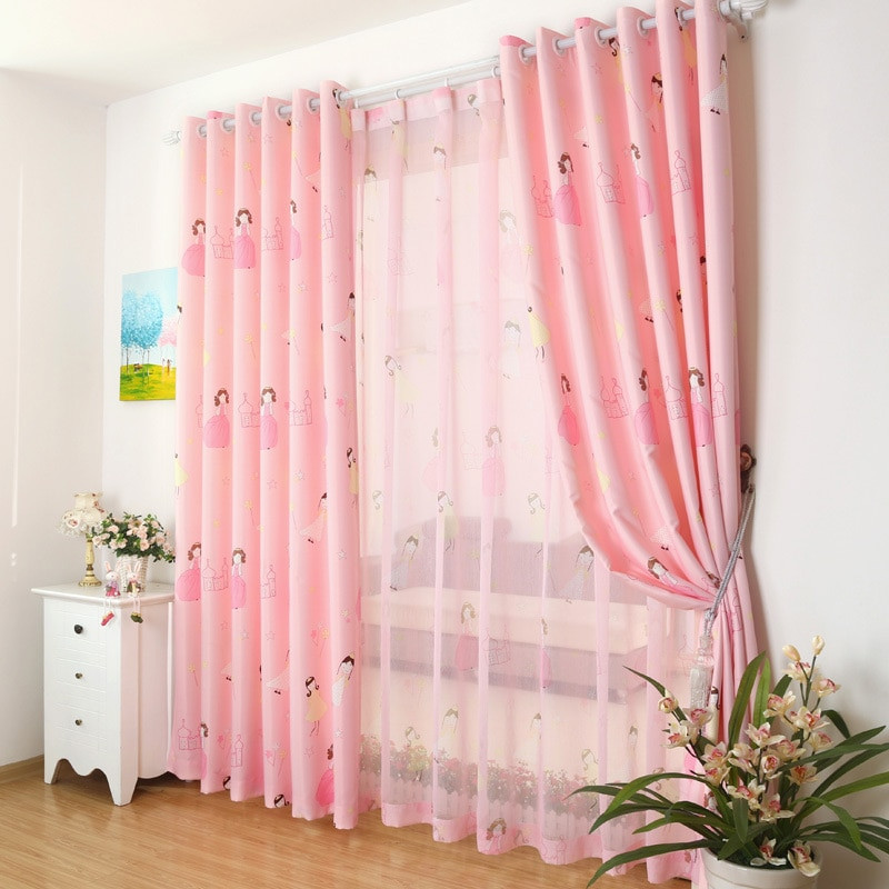 Cute Curtains For Living Room
 Cute cartoon custom shading cloth curtains for living room