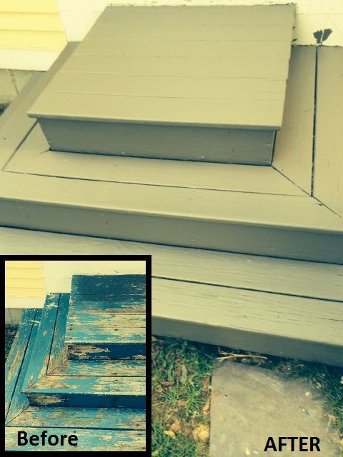 Deck And Dock Paint
 Superdeck Deck & Dock Elastomeric Coating Before and