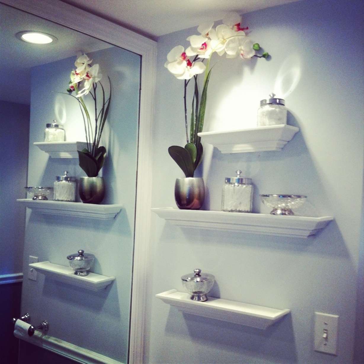 Decorative Bathroom Shelves
 Best Bathroom Wall Shelving Idea to Adorn Your Room