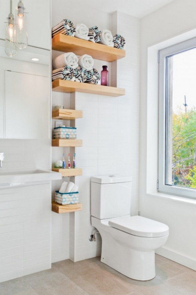 Decorative Bathroom Shelves
 15 Amazing And Smart Storage Ideas That Will Help You