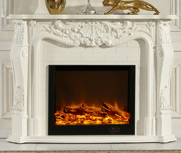 Decorative Electric Fireplace
 LED Realistic Flame Electric Decorative Fireplace I Color