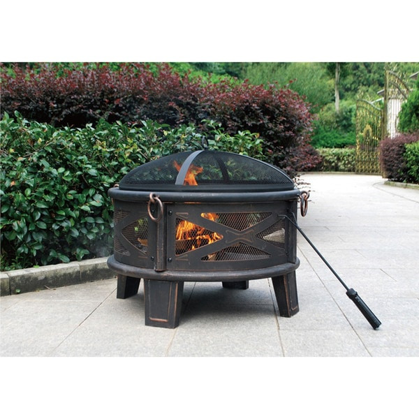 Deep Bowl Firepit
 Shop 26" Steel Deep Bowl Fire Pit Free Shipping Today