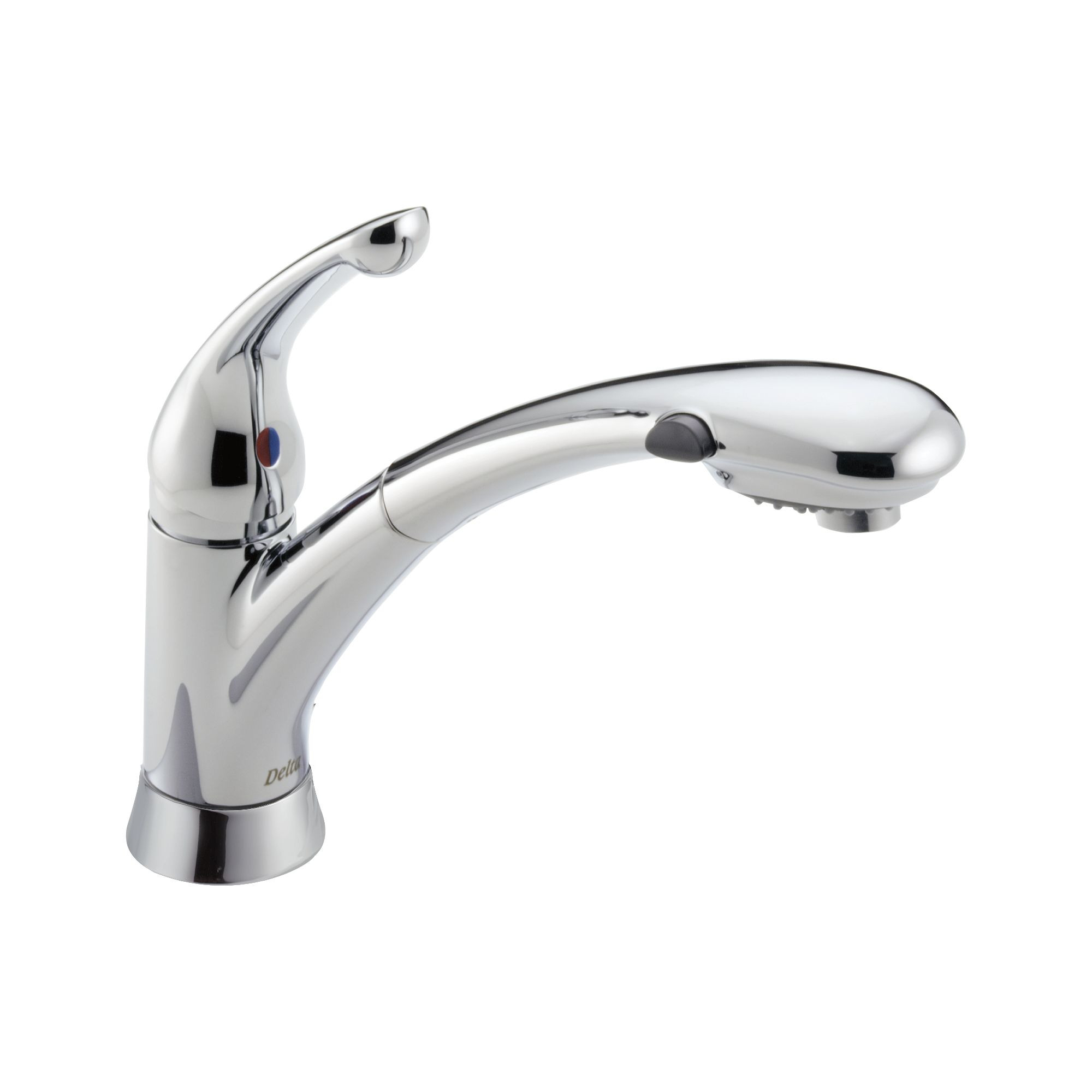 Delta White Kitchen Faucet
 DELTA SIGNATURE PULL OUT KITCHEN FAUCET Dynasty Bathrooms