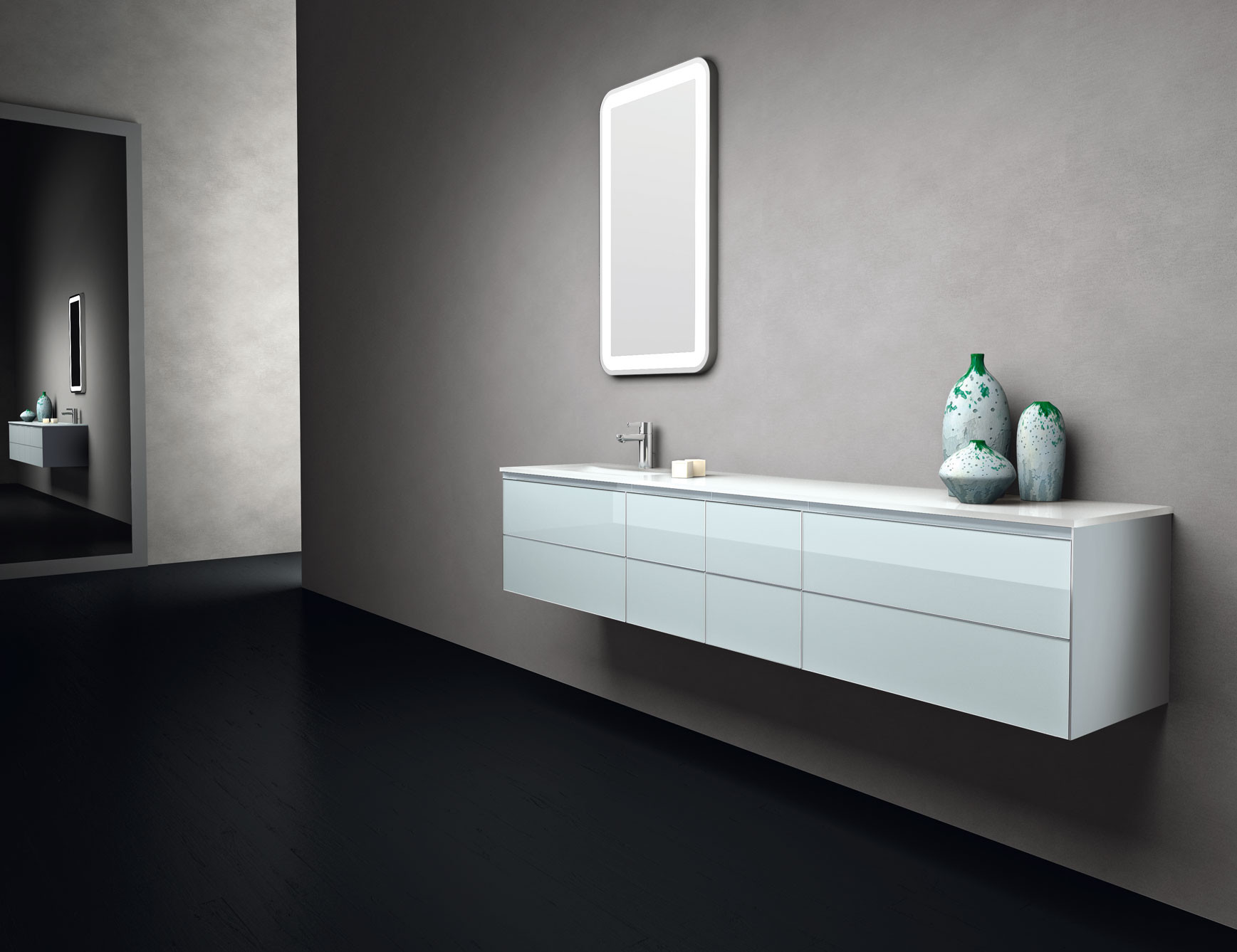 Designer Bathroom Vanities
 Infinity IN1 Modular Italian Designer Bathroom Vanity in
