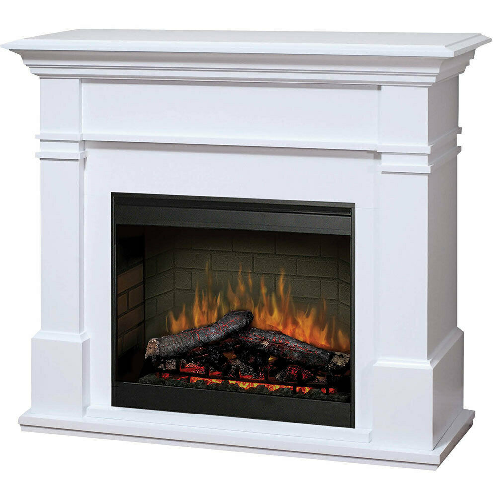 Dimplex White Electric Fireplace
 Dimplex Kenton White 2kW Electric Fireplace Heater w