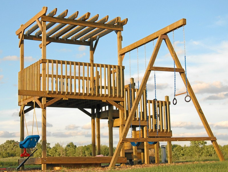 Diy Backyard Fort
 Build a Backyard Play Structure