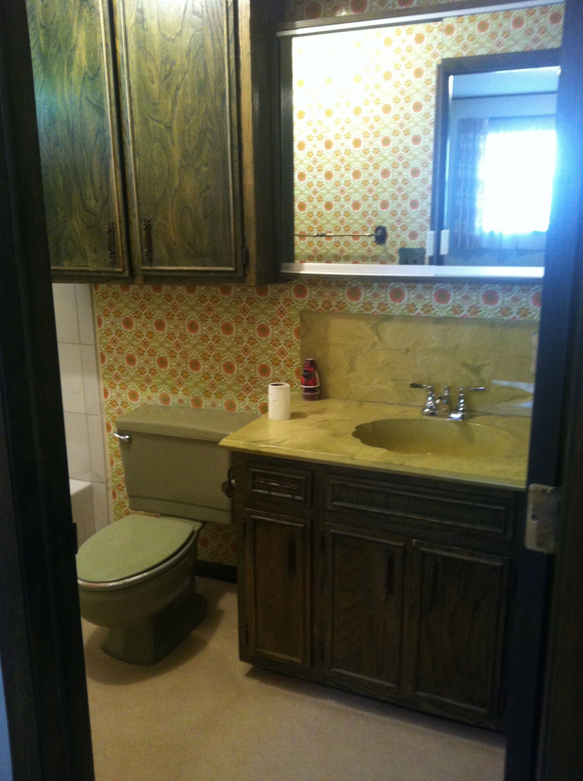 Diy Bathroom Vanity
 DIY Vanity Remodel Progress – The Bachelorette Pad Flip