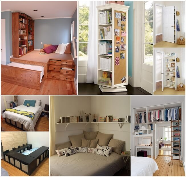 Diy Bedroom Storage
 Storage Ideas for a Small Bedroom FancyDiyArt