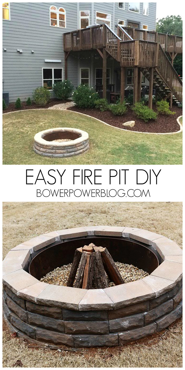 Diy Outdoor Firepit
 27 Surprisingly Easy DIY BBQ Fire Pits Anyone Can Make