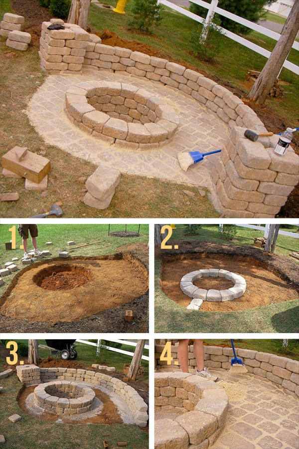 Diy Outdoor Firepit
 Easy and Functional DIY Firepit Ideas to Make Your