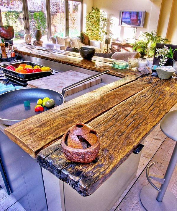 Diy Wood Kitchen Countertops
 58 Cozy Wooden Kitchen Countertop Designs