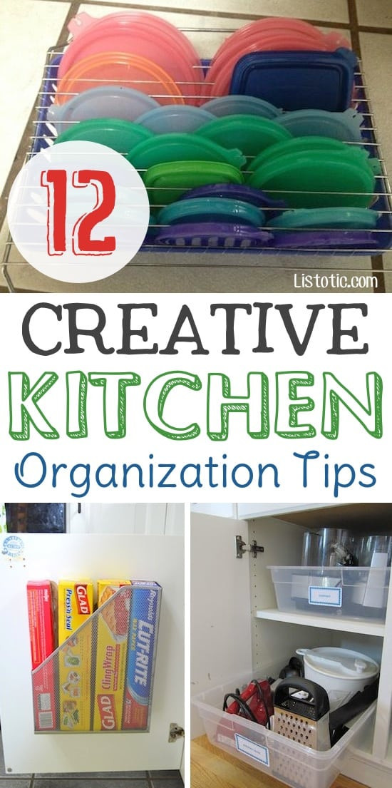 Dollar Store Kitchen Organization
 12 Easy Kitchen Organization Ideas For Small Spaces DIY