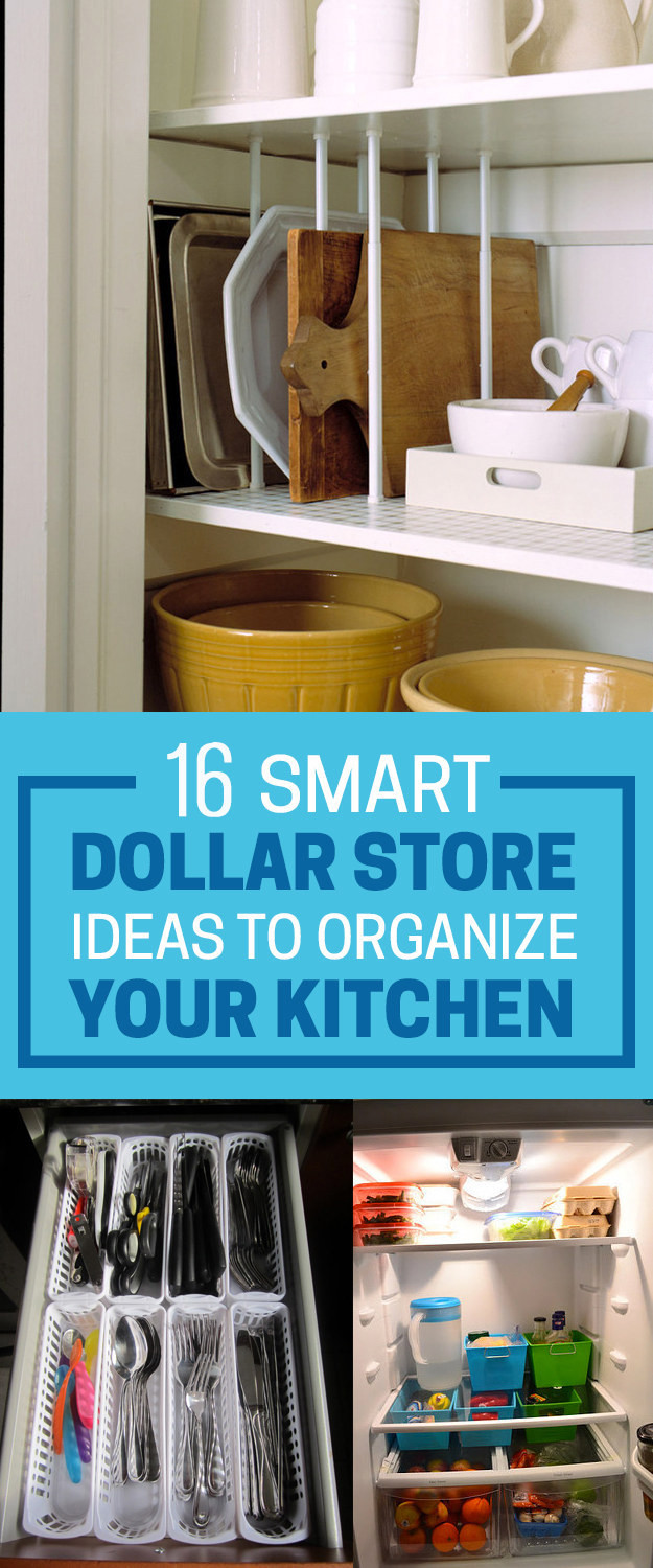 Dollar Store Kitchen Organization
 16 Smart Dollar Store Ideas To Declutter Your Kitchen