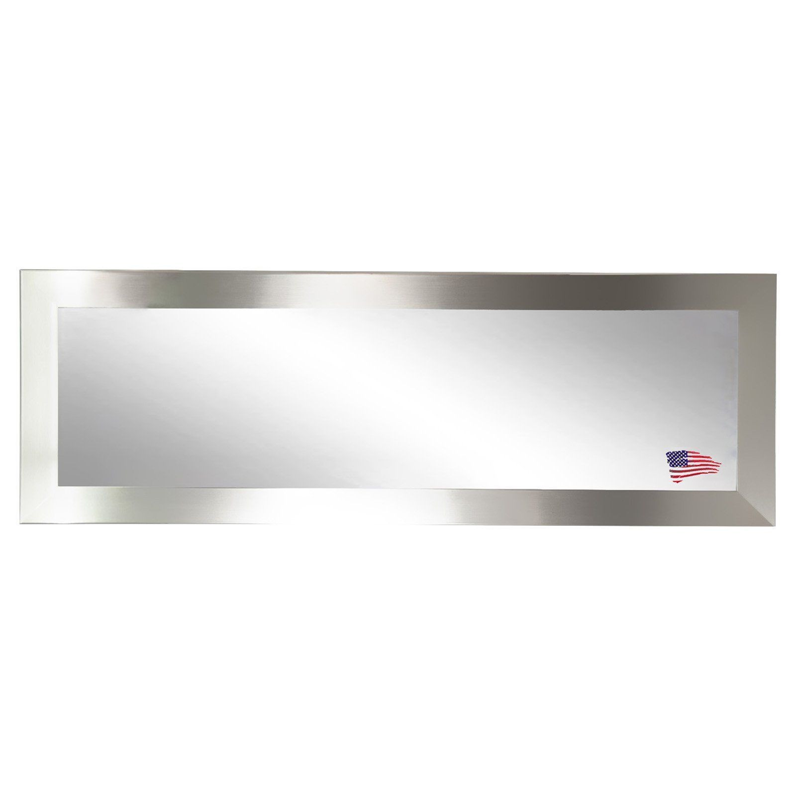 Double Wide Bathroom Mirrors
 Rayne Mirrors Silver Wide Double Vanity Mirror