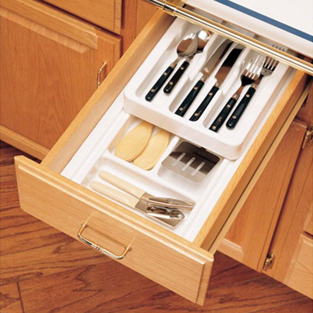 Drawer Organizers Kitchen
 Rolling Tray Kitchen Drawer Organizers Rev a Shelf RT