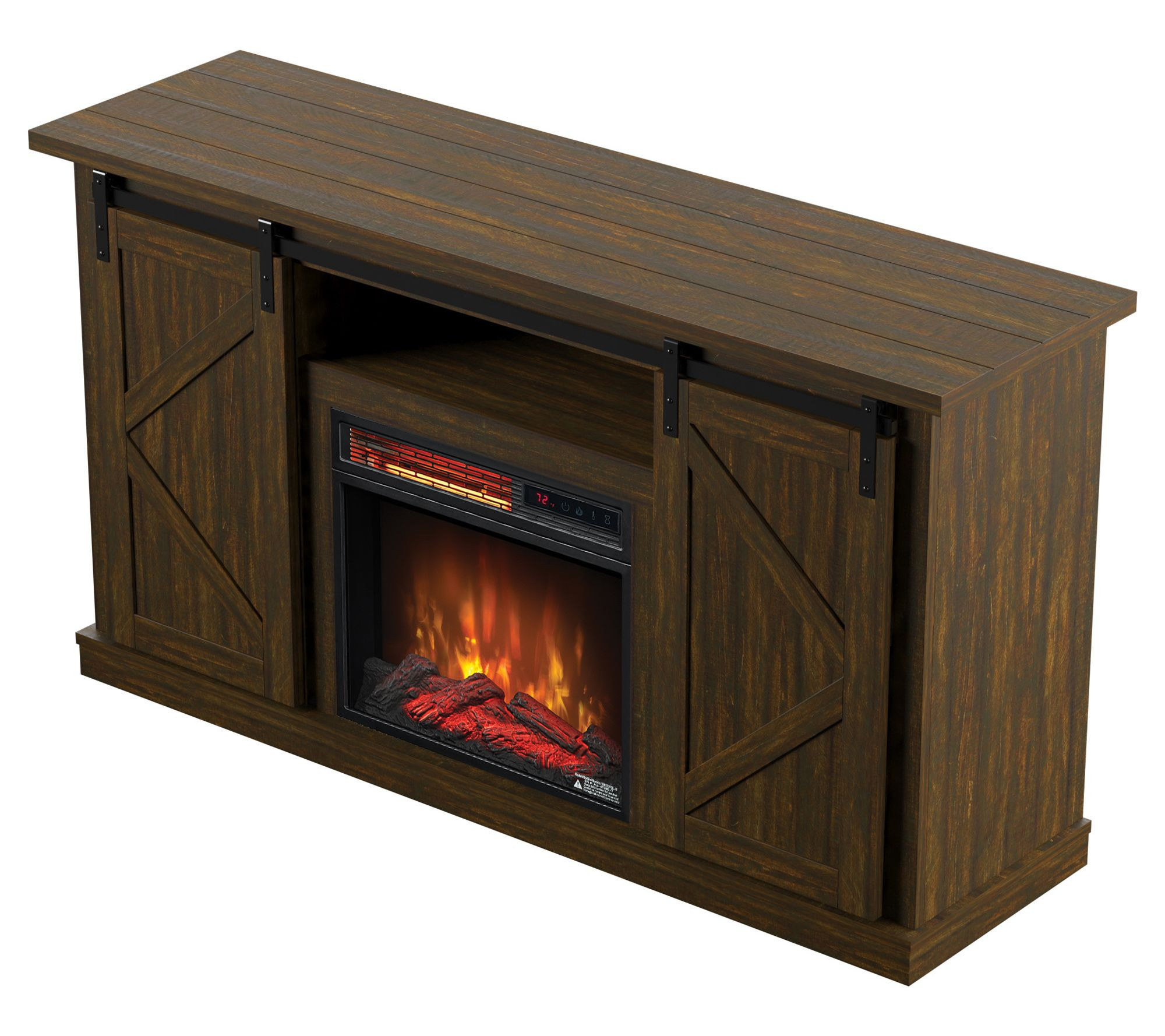 Duraflame Electric Fireplace Tv Stand
 Duraflame 54" TV Stand with Electric Fireplace and Barn