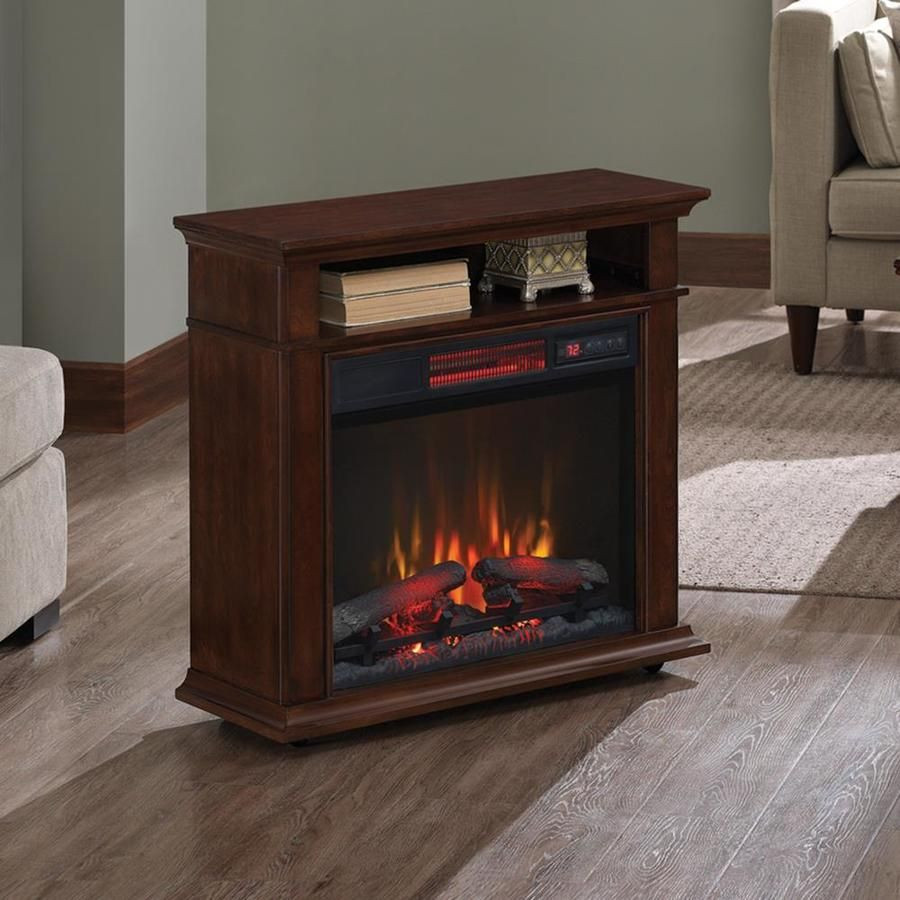Duraflame Electric Fireplace Tv Stand
 Duraflame 31 5 in W Cherry Infrared Quartz Electric