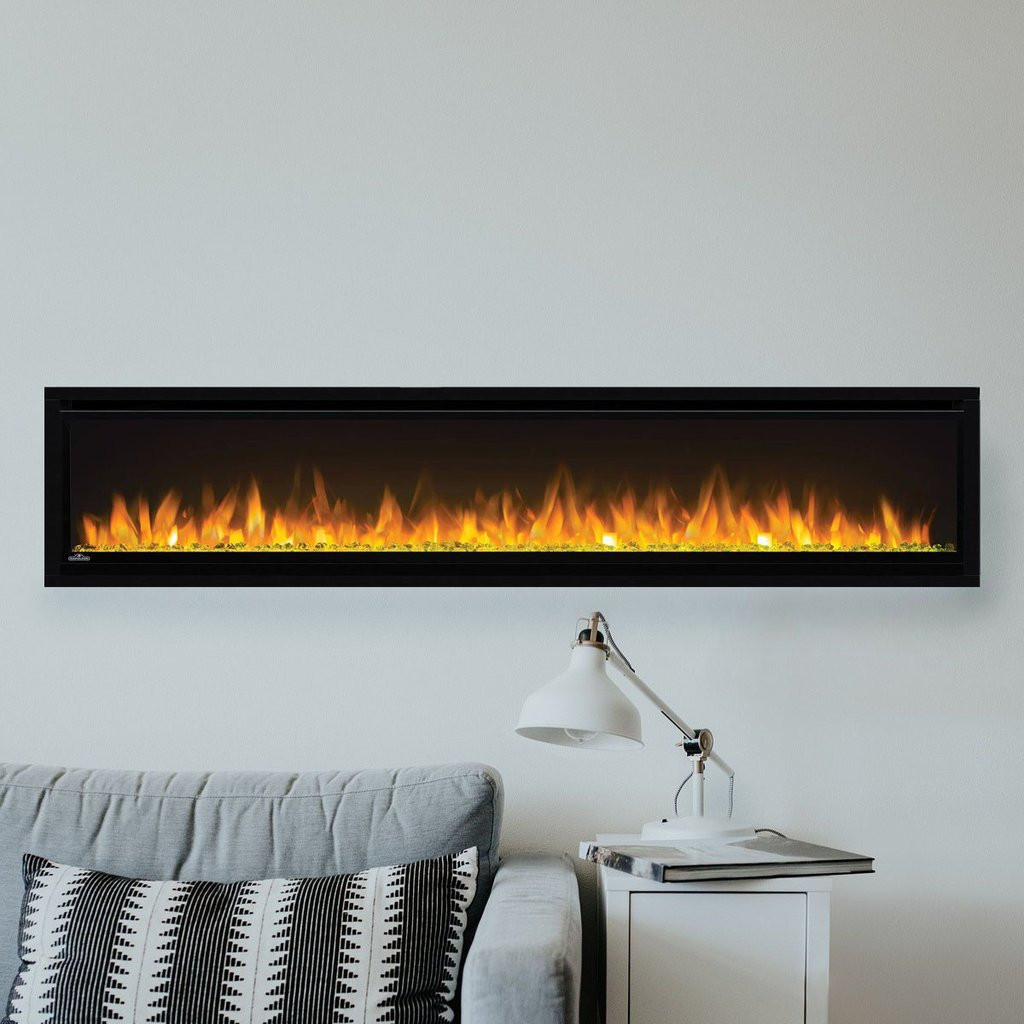 Electric Fireplace 60 Inches Wide
 Napoleon Alluravision 60 Inch Wall Mount Electric