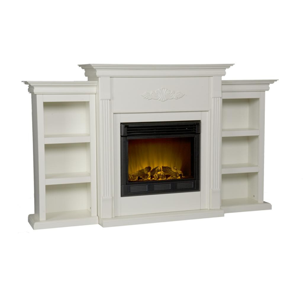 Electric Fireplace Bookcase
 Amazon SEI Tennyson Electric Fireplace with