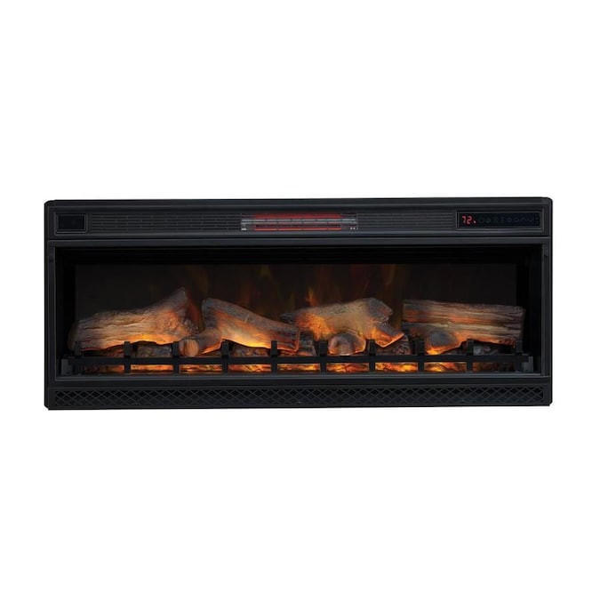 Electric Fireplace Insert At Lowes
 ClassicFlame 42 83 in Black Electric Fireplace Insert in