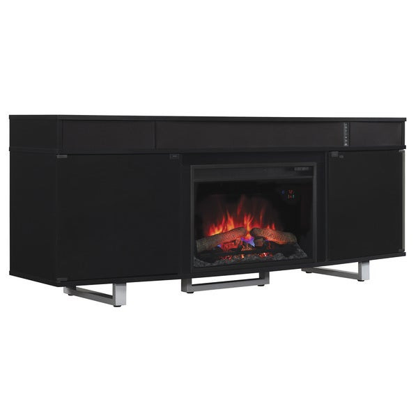 Electric Fireplace With Speakers
 Enterprise TV Stand with Speakers with 26 inch Infrared