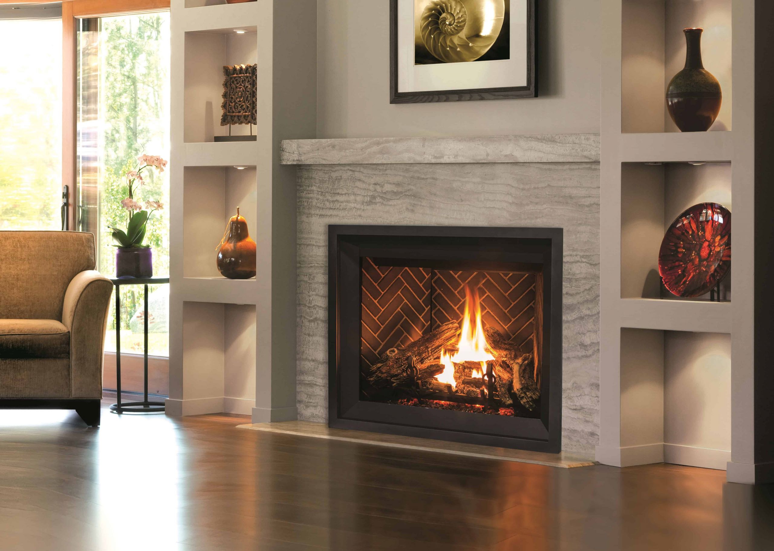 Electric Gas Fireplace
 Enviro G42 Gas Fireplace Safe Home Fireplace