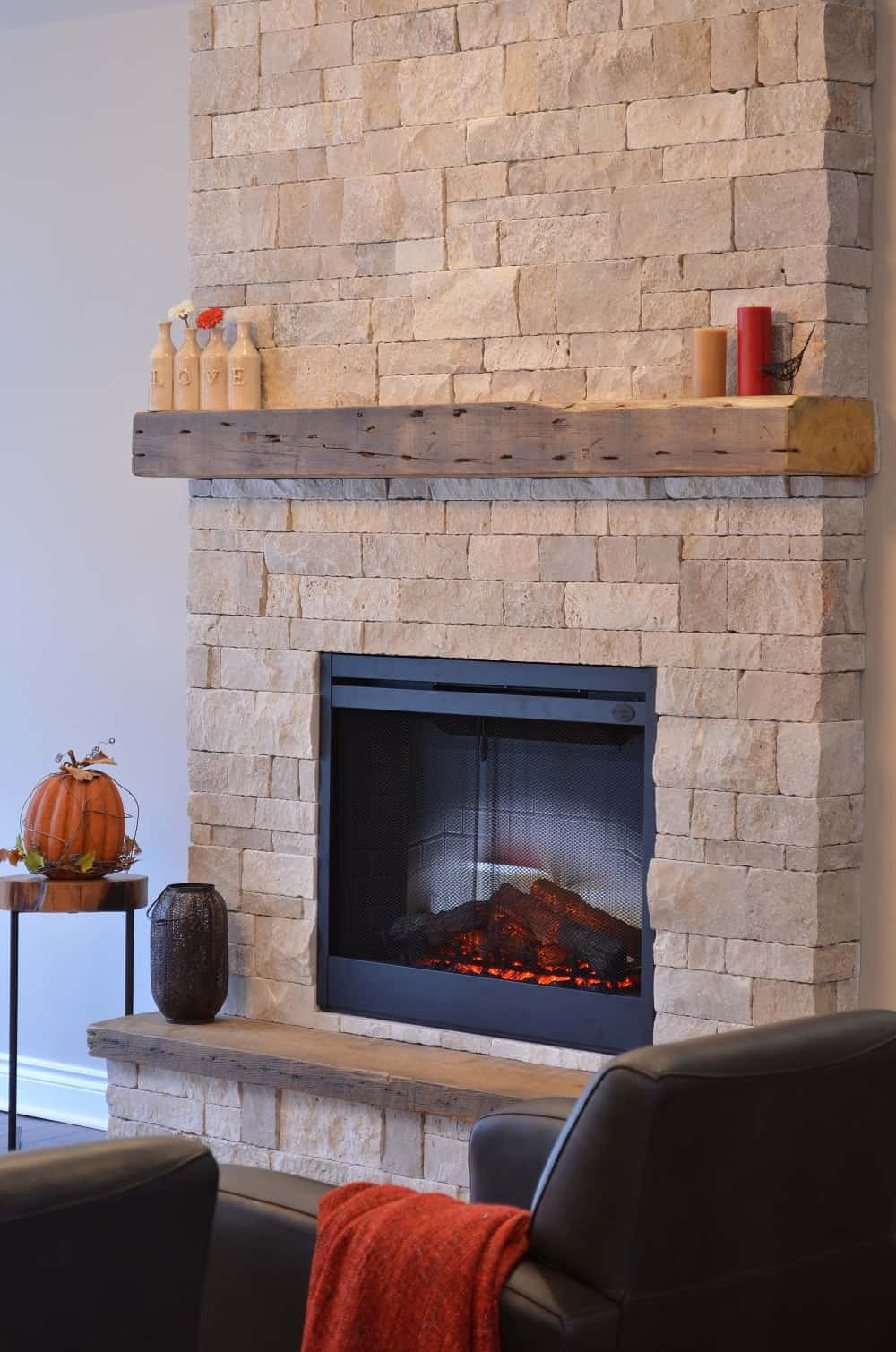 Electric Gas Fireplace
 How to convert a gas fireplace to electric Stylish