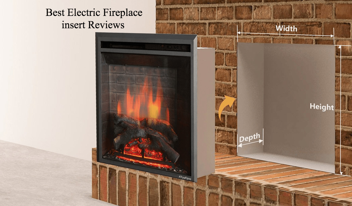Electric Inserts Fireplace
 15 Best Electric Fireplace insert Jan 2019 Reviews and