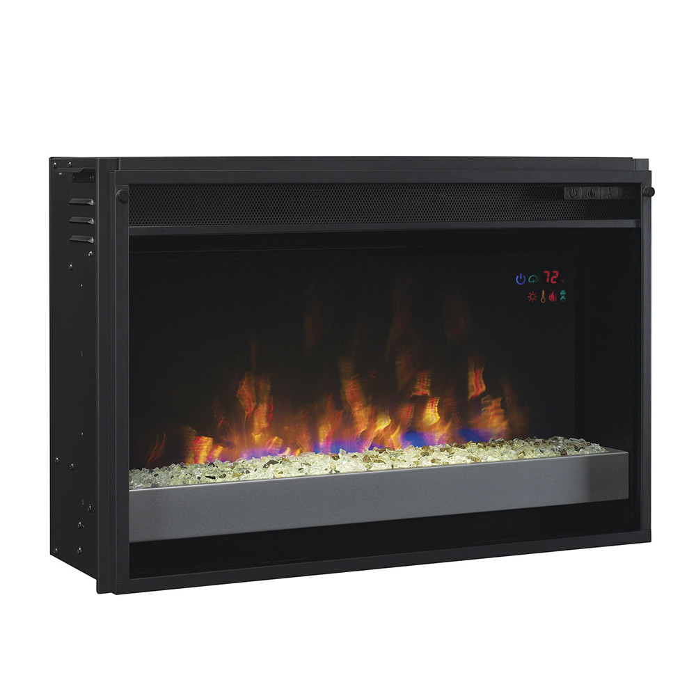 Electric Inserts Fireplace
 ClassicFlame 26 In SpectraFire Plus Contemporary Electric