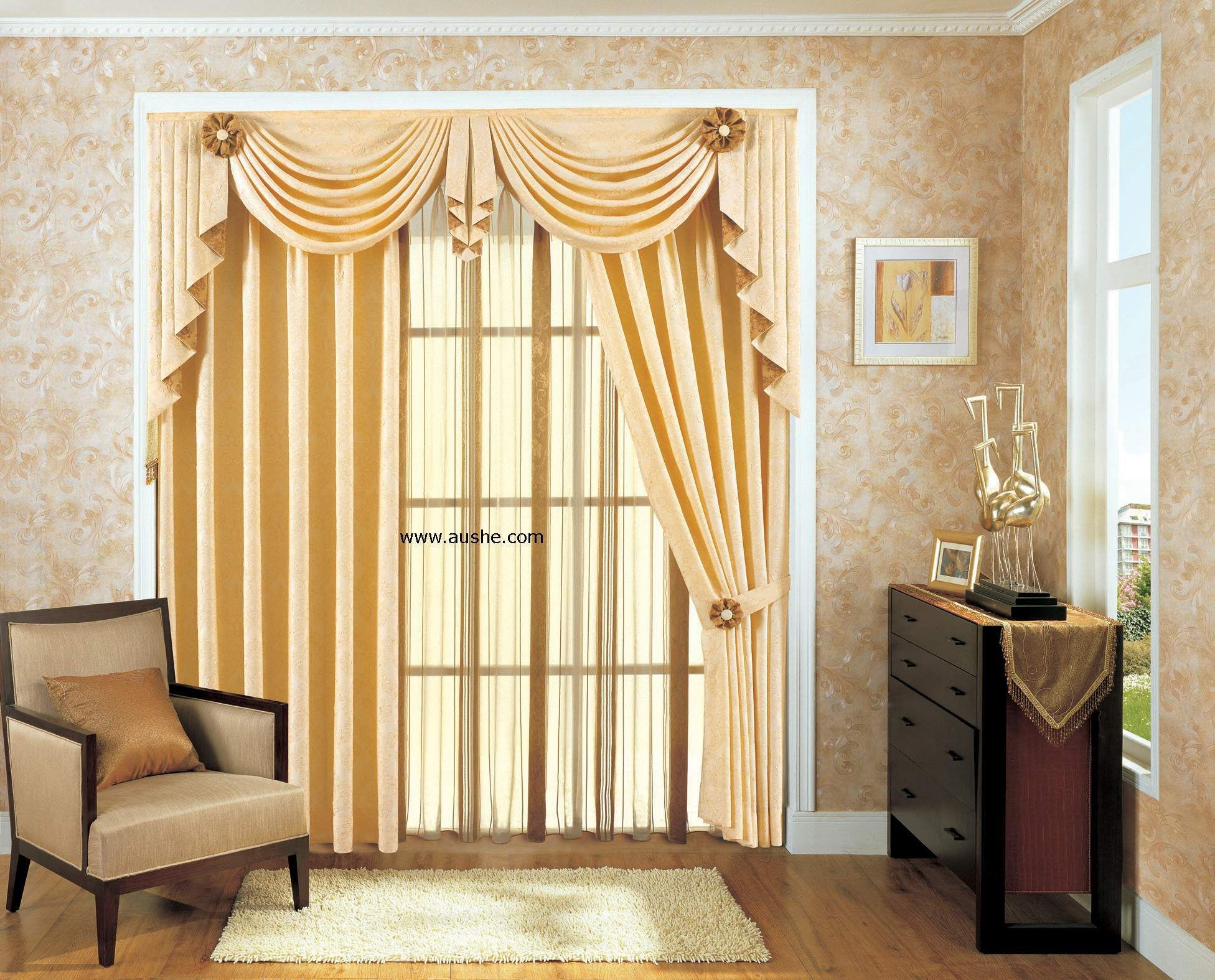 Elegant Living Room Curtains For Sale