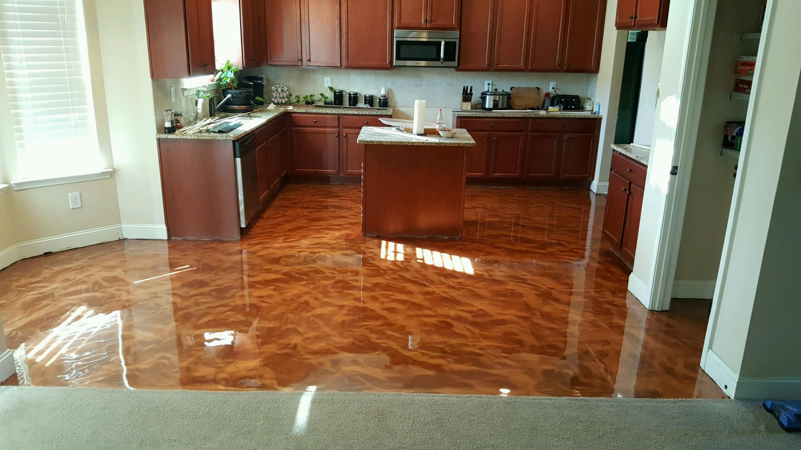 20 Fabulous Epoxy Kitchen Floor Residential Home Decoration And 