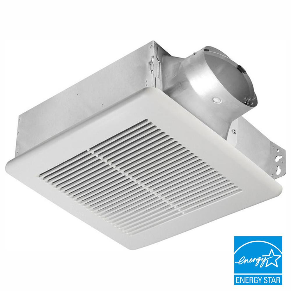 Exhaust Fan For Bathroom
 Delta Breez Slim Series 80 CFM Ceiling or Wall Bathroom