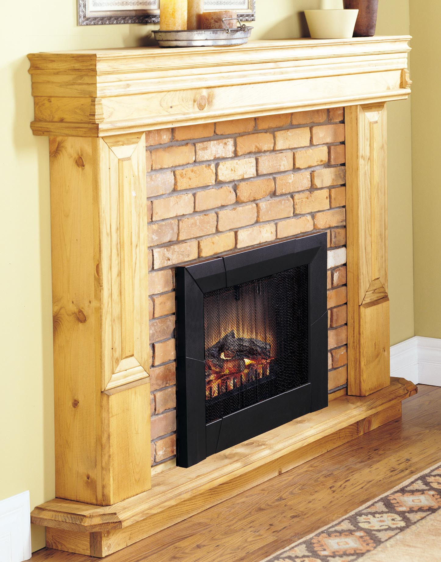 Fake Electric Fireplace
 Fake Fireplace Insert Logs and More Accessories for