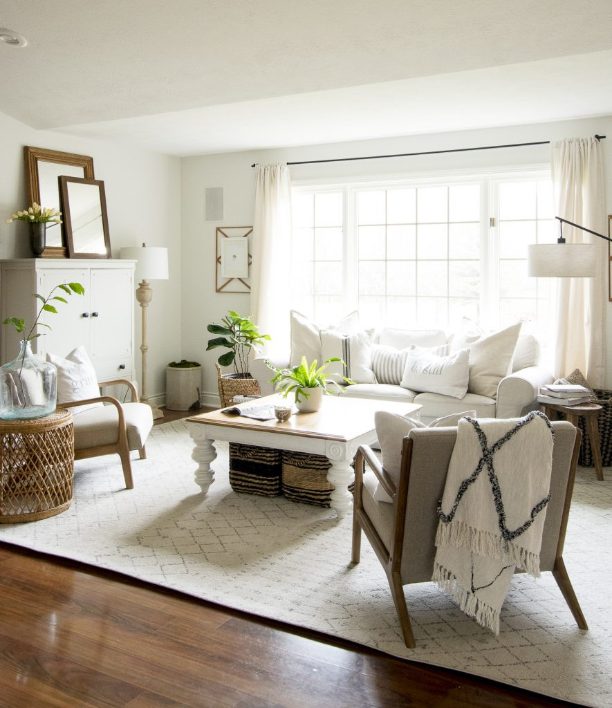 Farmhouse Living Room
 How to Get the Modern Farmhouse Living Room Look