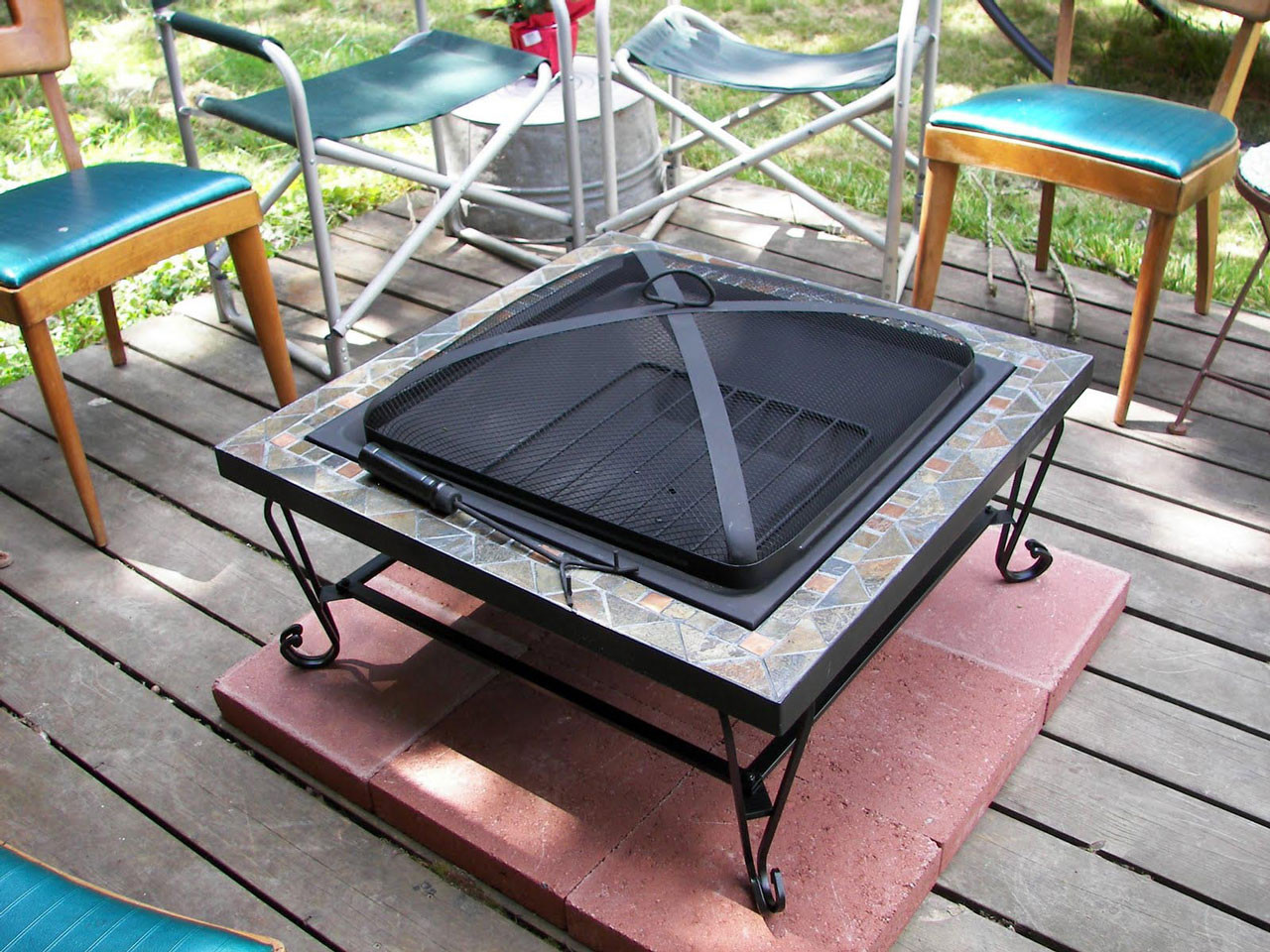 Fire Pit Mat For Deck
 Fireproof Mat For Wooden Deck • Decks Ideas