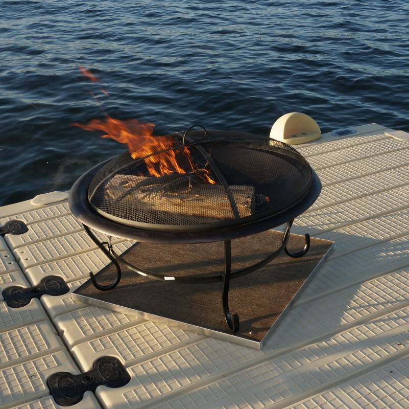 Fire Pit Mat For Deck
 Fire Pit Pads Protect your deck with Fireproof Deck