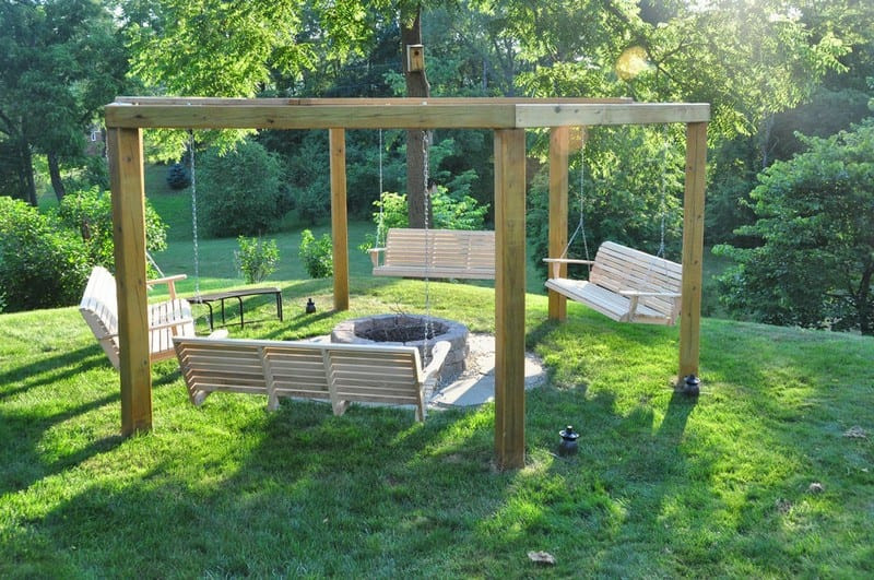 Fire Pit Swing Plans
 Build Your Own Fire Pit Swing Set – Your Projects OBN
