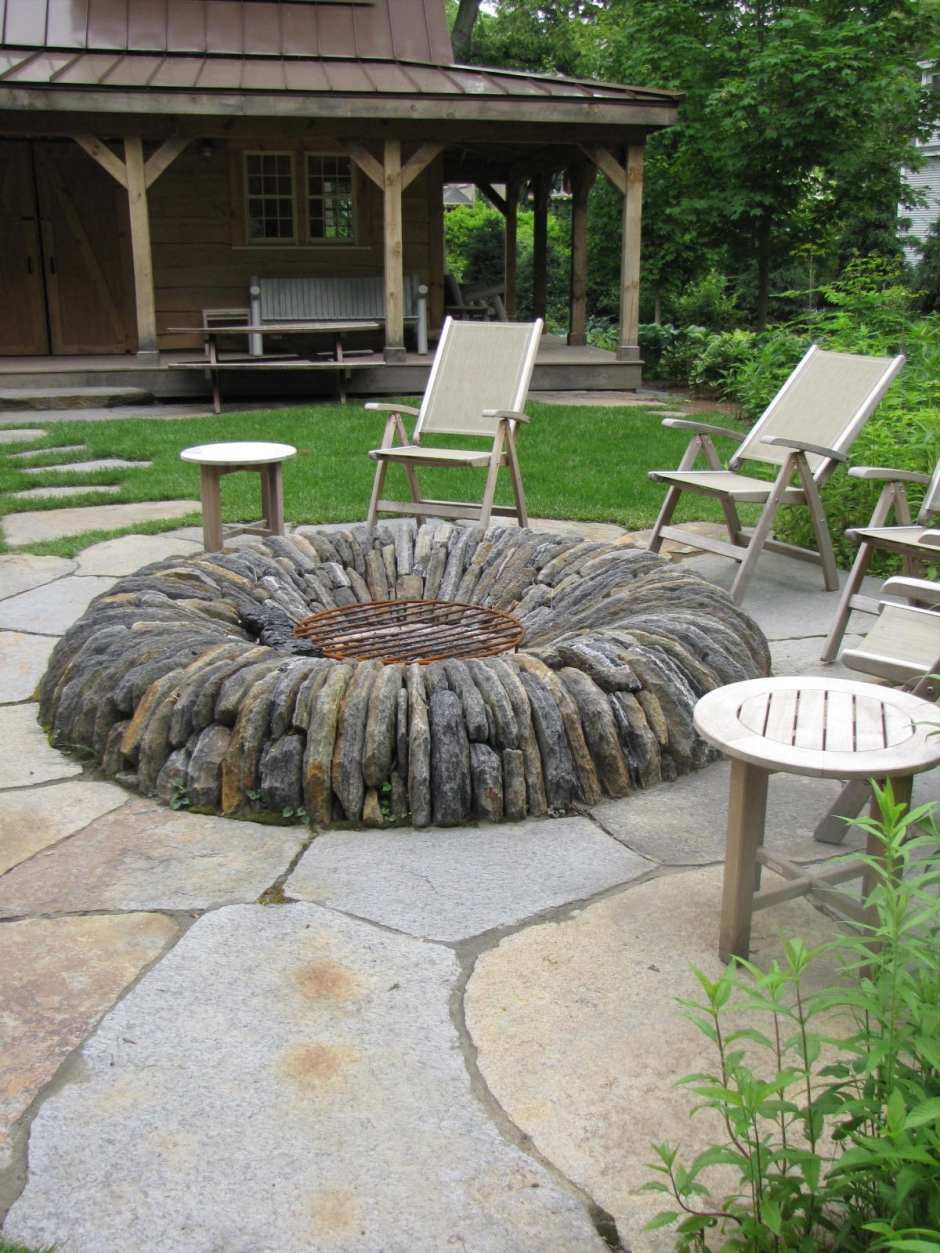 Firepit In Backyard
 Notes from the Field Backyard Fire Pits New England