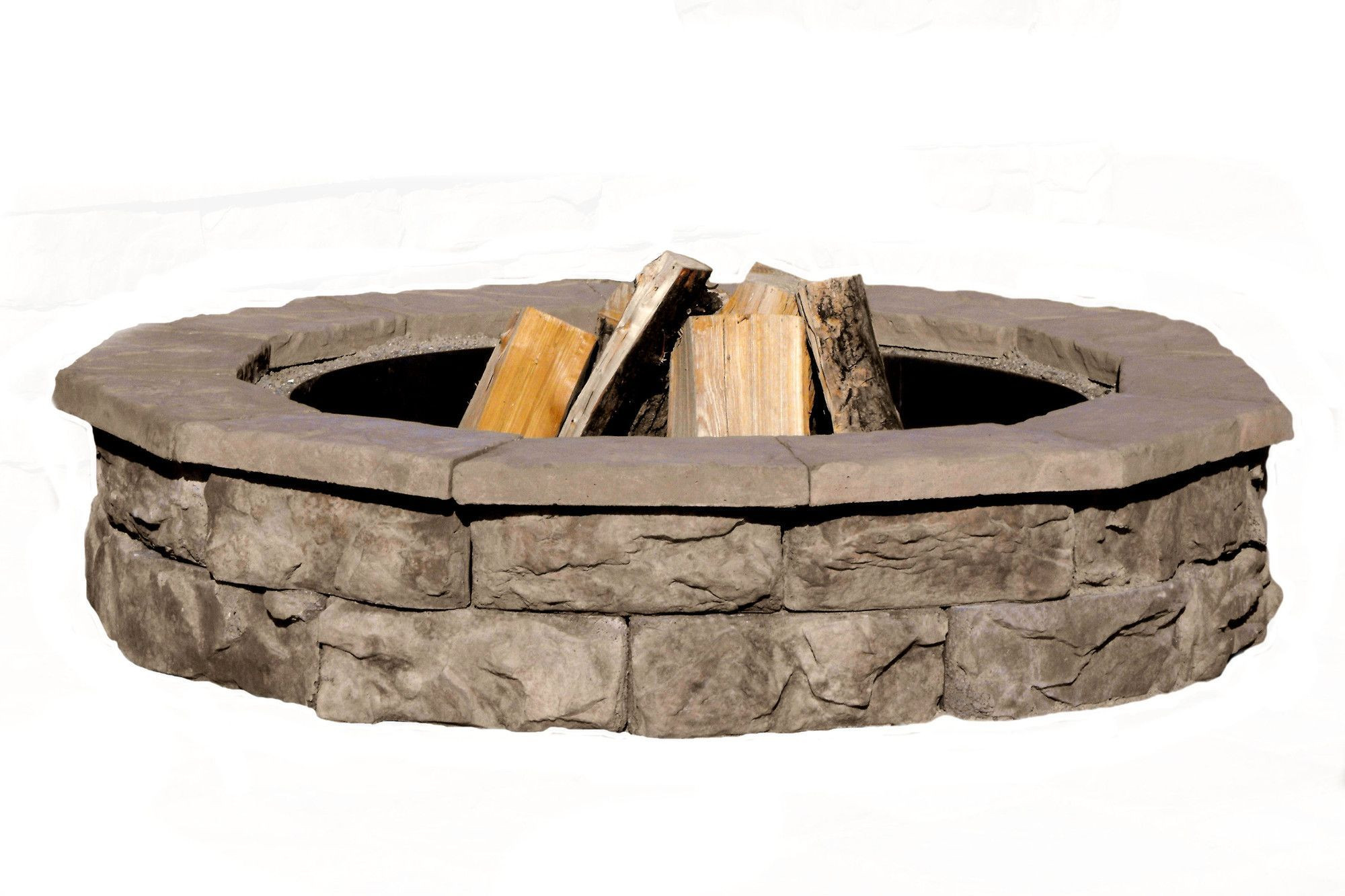 Fossil Stone Fire Pit
 Fossil Stone Wood Burning Fire Pit in 2019