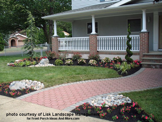 Front Porch Landscape Ideas
 Front Yard Landscape Designs with Before and After