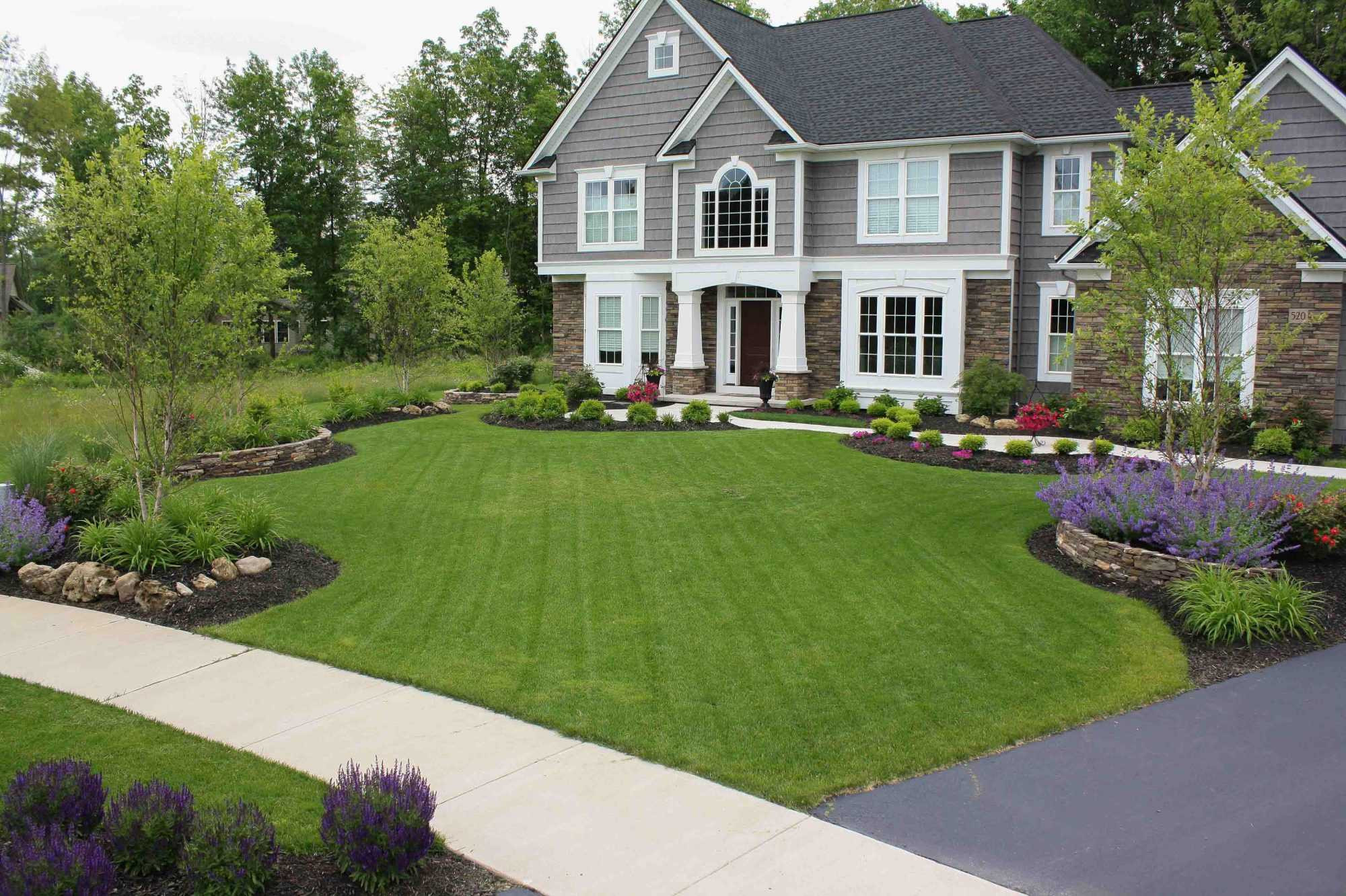 Front Yard Landscape Picture
 Front Yard Landscaping Rochester NY Homes