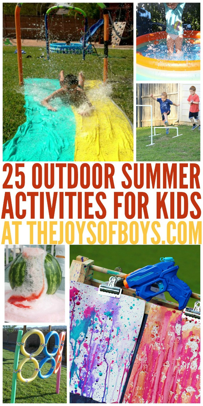Fun Outdoor Activities For Kids
 25 Outdoor Summer Activities for kids